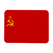 UdSSR-Flagge Magnet (Horizontal)