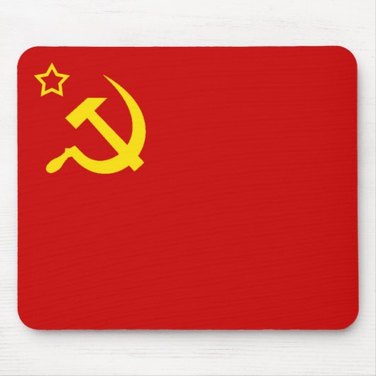UDSSR-Flagge Mousepad (Vorne)