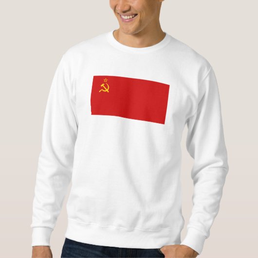 UdSSR-Flagge Sweatshirt (Vorderseite)