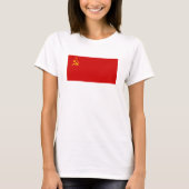 UdSSR-Flagge T-Shirt (Vorderseite)