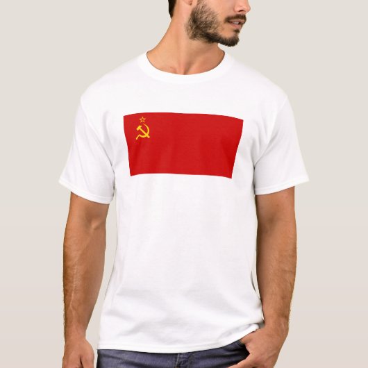 UdSSR-Flagge T-Shirt (Vorderseite)