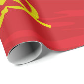 UDSSR-Flaggen-Packpapier Geschenkpapier (Rolleneckpunkt)