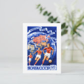 UdSSR-Fußball Postkarte (Stehend Vorderseite)