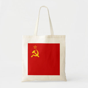 UdSSR-Gewerkschaft Flagge Kommunistische Sichel un Tragetasche