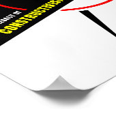 UdSSR-Hammer und Sichel, Art des Konstruktivismus Poster (Ecke)