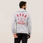 UdSSR Ice Hockey Hoodie (Schwarz voll)