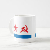 UDSSR-Marine-Jack Kaffeetasse (Vorderseite Links)
