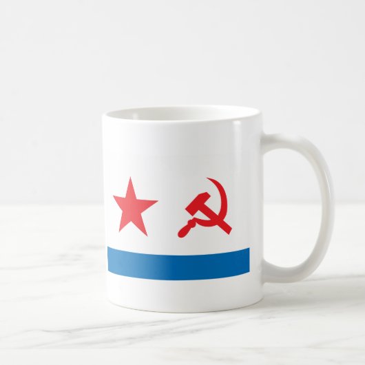 UDSSR-Marine-Jack Kaffeetasse (Rechts)