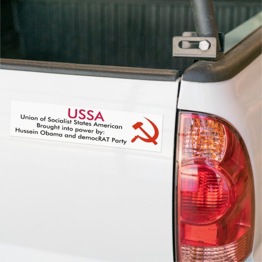 UDSSR - Obama Autoaufkleber (Auf Lkw)