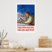 UdSSR_Propaganda.Poster Poster (Küche)