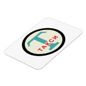 UdSSR / Russisch Vintag / Retro Taxicab Stand Zeic Magnet (Linke Seite)