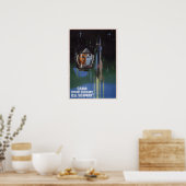 UdSSR sowjetische Luftfahrt Y. A. Gagarin 1961 Poster (Küche)