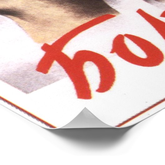 UdSSR, sowjetische Propaganda 1954 Poster (Ecke)