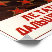 UdSSR, sowjetischer Luftverkehr 1954 Poster (Ecke)