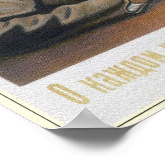 UdSSR Sowjetproaganda Stalin 1940 Poster (Ecke)