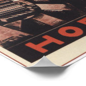 UdSSR Sowjetunion Gewerkschaft 1924 Eisenbahn Poster (Ecke)