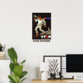 UdSSR Sowjetunion Gewerkschaft Anti-Alkohol 1929 Poster (Heimbüro)