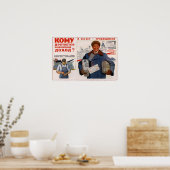 UdSSR Sowjetunion Gewerkschaft Antikapitalismus 19 Poster (Küche)