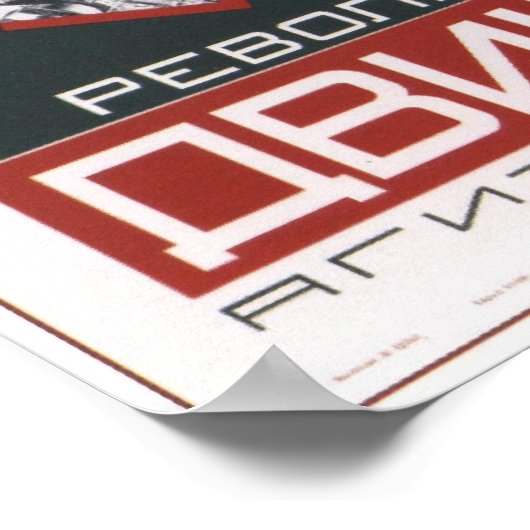 UdSSR - Sowjetunion - Propaganda 1927 Poster (Ecke)