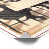 UdSSR - Sowjetunion - Propaganda 1932 Poster (Ecke)