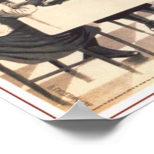 UdSSR - Sowjetunion - Propaganda 1932 Poster (Ecke)