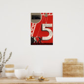 UdSSR - Sowjetunion - Propaganda 1933 Poster (Küche)