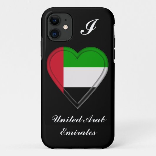 UEA Arabische Emirate Flagge Case-Mate iPhone Hülle (Rückseite)
