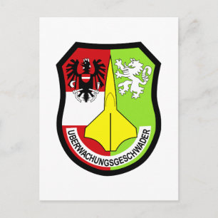Ueberwachungsgeschwader Austrian Air Force - Pinex Postkarte