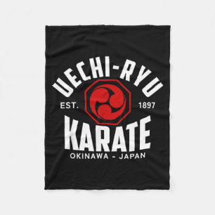 Uechi-Ryu Karate Do Kampfsport Japan Okinawa Fleecedecke