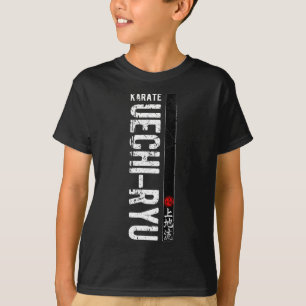 Uechi Ryu Karate Do Martial Arts Japan Belt Retro T-Shirt