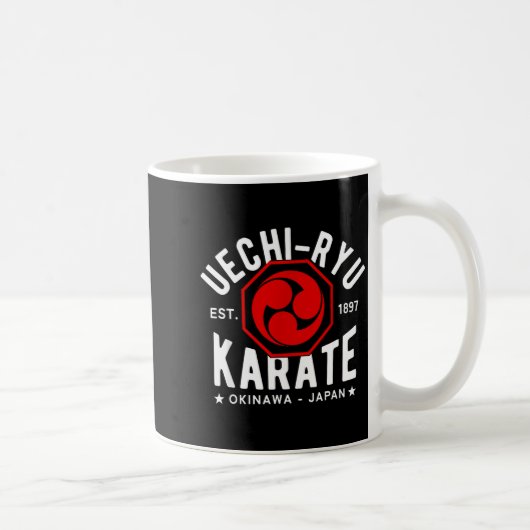 Uechi Ryu Karate Do Martial Arts Japan Tokyo Kaffeetasse (Rechts)
