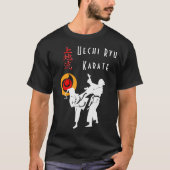Uechi Ryu Karate Kumite Scene Budo T - Shirt (Vorderseite)