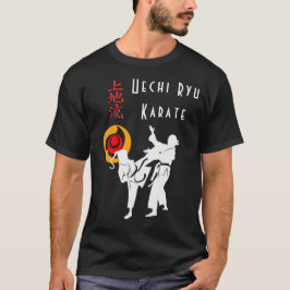 Uechi Ryu Karate Kumite Scene Budo T - Shirt