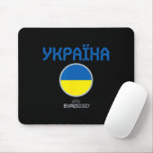 Uefa Euro 2020 Ukraine' Nation Mousepad (Mit Mouse)