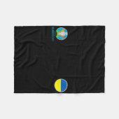 Uefa Euro Ukraine' Fleecedecke (Vorderseite (Horizontal))