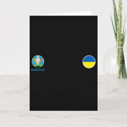 Uefa Euro Ukraine' Karte (Vorderseite)