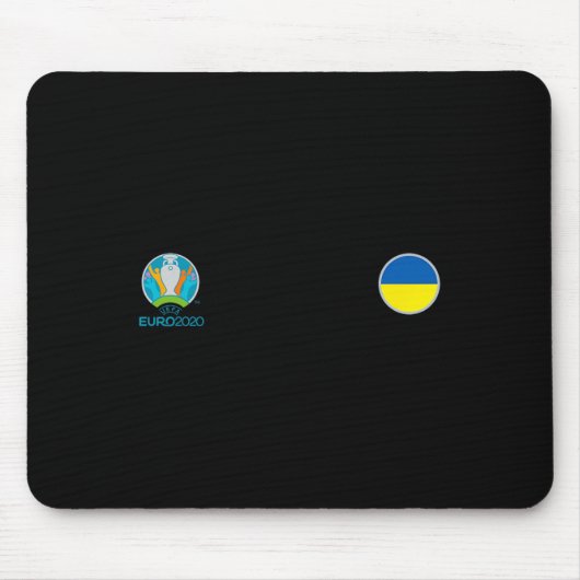 Uefa Euro Ukraine'  Mousepad (Vorne)