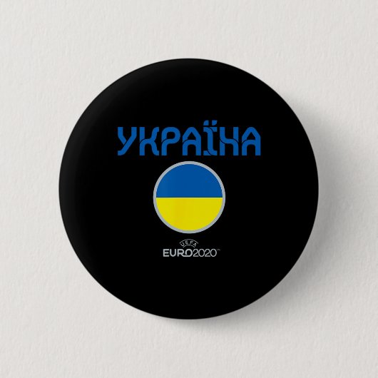 Uefa Euro Ukraine' Nation Button (Vorderseite)