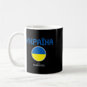 Uefa Euro Ukraine' Nation Kaffeetasse (Links)