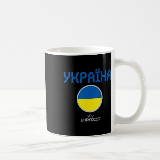 Uefa Euro Ukraine' Nation Kaffeetasse (Rechts)