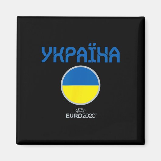Uefa Euro Ukraine' Nation Magnet (Vorne)