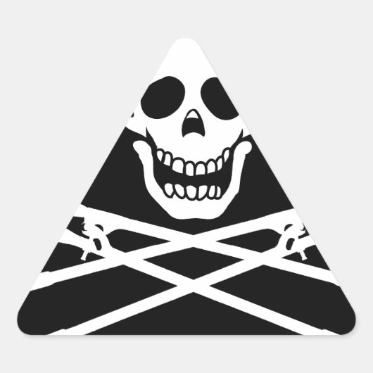 UEflagge2schneider.tiff Dreieckiger Aufkleber (Vorderseite)