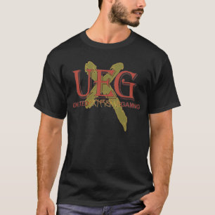 UEG schwarzer T - Shirt