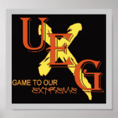 UEG Slogan Poster (Vorne)