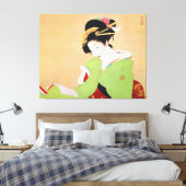 Uemura Shoen Art Leinwanddruck (Insitu (Schlafzimmer))