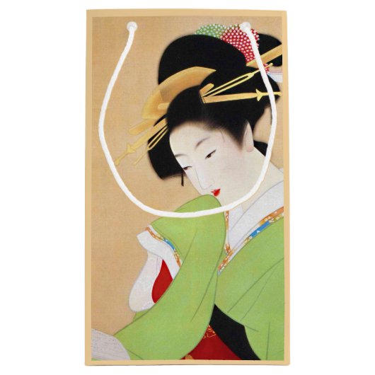 Uemura Shoen giftbag Kleine Geschenktüte (Rückseite)