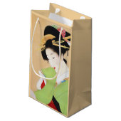 Uemura Shoen giftbag Kleine Geschenktüte (Rückseite Schrägansicht)