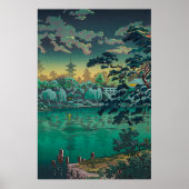 Ueno Shinobazu Pond von Tsuchiya Koitsu Poster (Vorne)