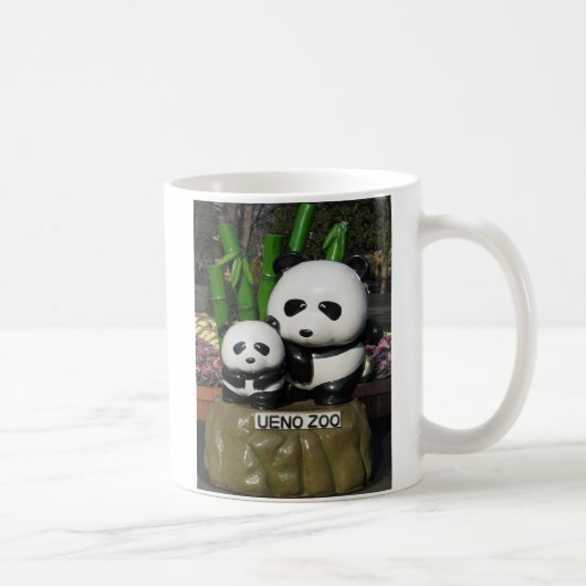 Ueno Zoo Panda Sign Kaffeetasse (Rechts)