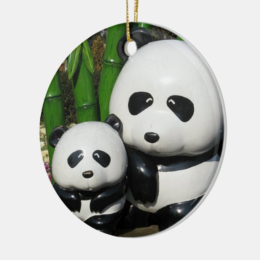 Ueno Zoo Panda Sign Keramikornament (Links)